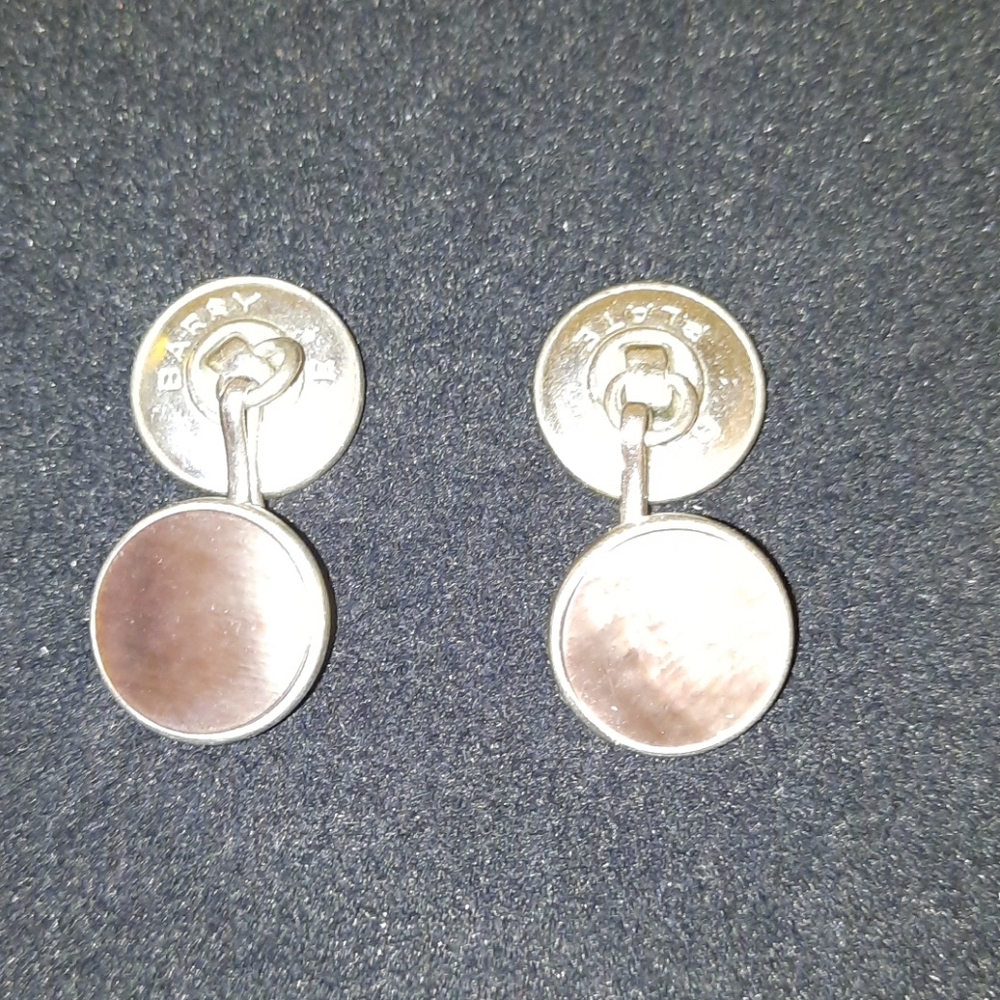 Barry Plat Cufflink & Button Set - image 3